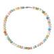Fancy Beryl Silver Necklace
