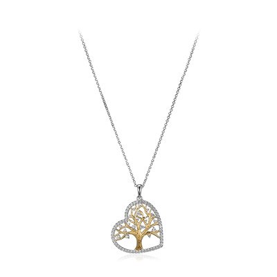 Zircon Silver Necklace