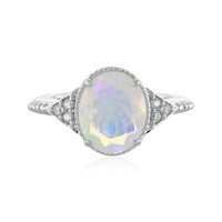 Welo Opal Silver Ring