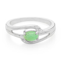 Imperial Chrysoprase Silver Ring