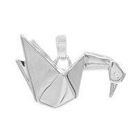 Zircon Silver Pendant