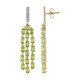 Peridot Silver Earrings