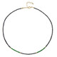 Black Diamond Silver Necklace (Riya)