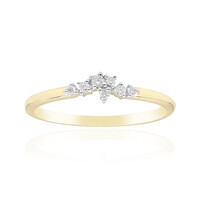 9K SI1 (G) Diamond Gold Ring