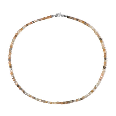 Moonstone Silver Necklace