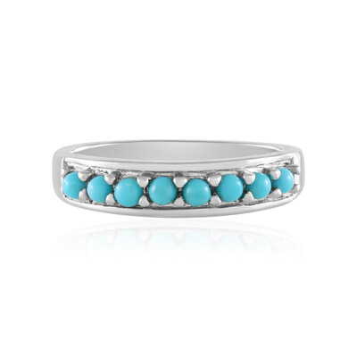 Sleeping Beauty Turquoise Silver Ring
