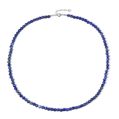 Lapis Lazuli Silver Necklace