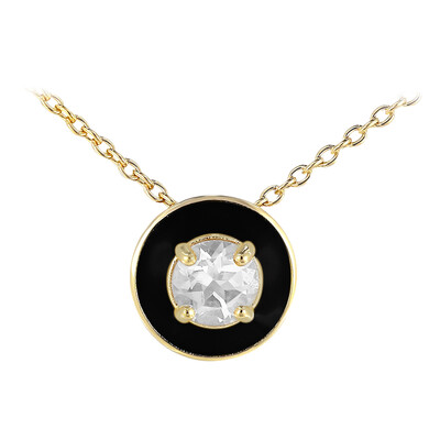 White Topaz Silver Necklace