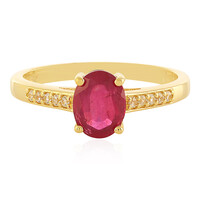 Madagascar Ruby Silver Ring