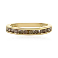 9K I1 Brown Diamond Gold Ring