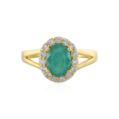 Grandidierite Silver Ring