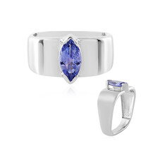 Tanzanite Silver Ring