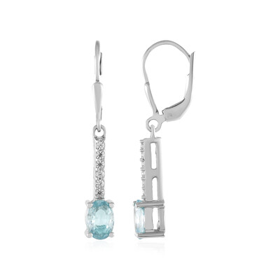 Ratanakiri Zircon Silver Earrings