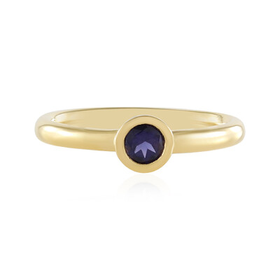 Iolite Silver Ring