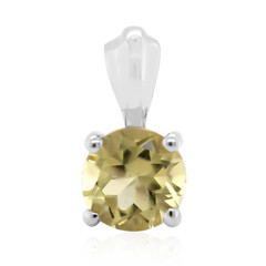 Ouro Verde Quartz Silver Pendant