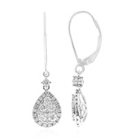 14K SI2 (H) Diamond Gold Earrings (CIRARI)