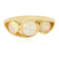 Welo Opal Silver Ring