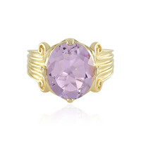 Rose de France Amethyst Silver Ring