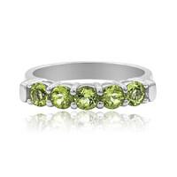 Peridot Silver Ring