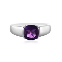 Amethyst Silver Ring