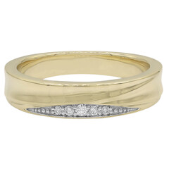 9K SI Diamond Gold Ring