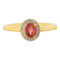 Tourmaline Silver Ring