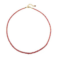 Madagascar Ruby Silver Necklace
