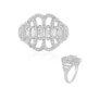Zircon Silver Ring
