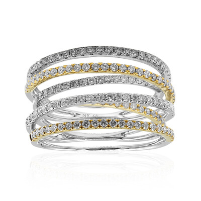 14K SI2 (H) Diamond Gold Ring (CIRARI)