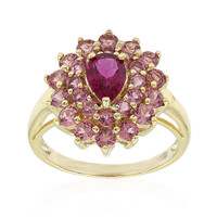 10K Rubellite Gold Ring