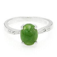 Imperial Chrysoprase Silver Ring