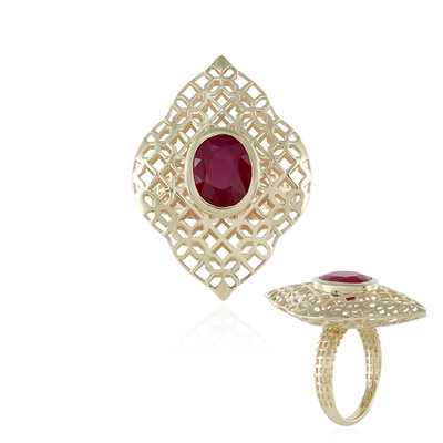 9K Madagascar Ruby Gold Ring (Ornaments by de Melo)