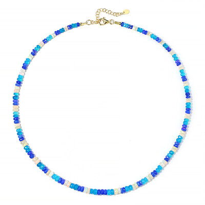 Welo Opal Silver Necklace