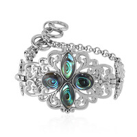 Abalone Shell Silver Bracelet (Art of Nature)