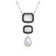 Mother of Pearl Silver Necklace (Dallas Prince Designs)