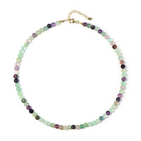 Argentinian Fluorite Silver Necklace