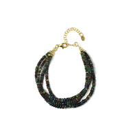 Mezezo Opal Silver Bracelet