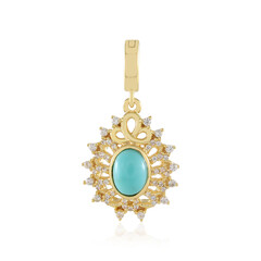 Turquoise Silver Pendant