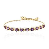 Amethyst Silver Bracelet