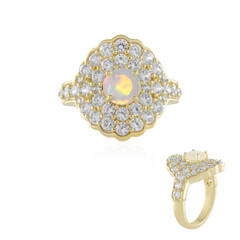 Welo Opal Silver Ring