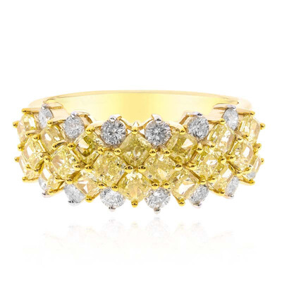 14K SI2 Yellow Diamond Gold Ring (CIRARI)