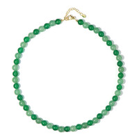 Aventurine Silver Necklace