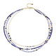 Tanzanite Silver Necklace (Riya)