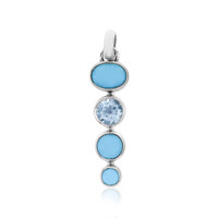 Turquoise Silver Pendant