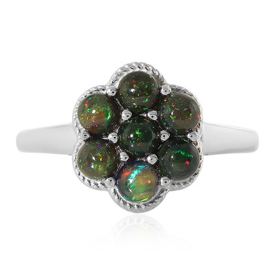 Mezezo Opal Silver Ring