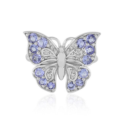 Tanzanite Silver Ring