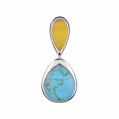 Turquoise Silver Pendant (dagen)