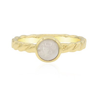 Rainbow Moonstone Silver Ring