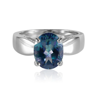 Neptune Topaz Silver Ring