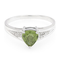 Mozambique Sapphire Silver Ring